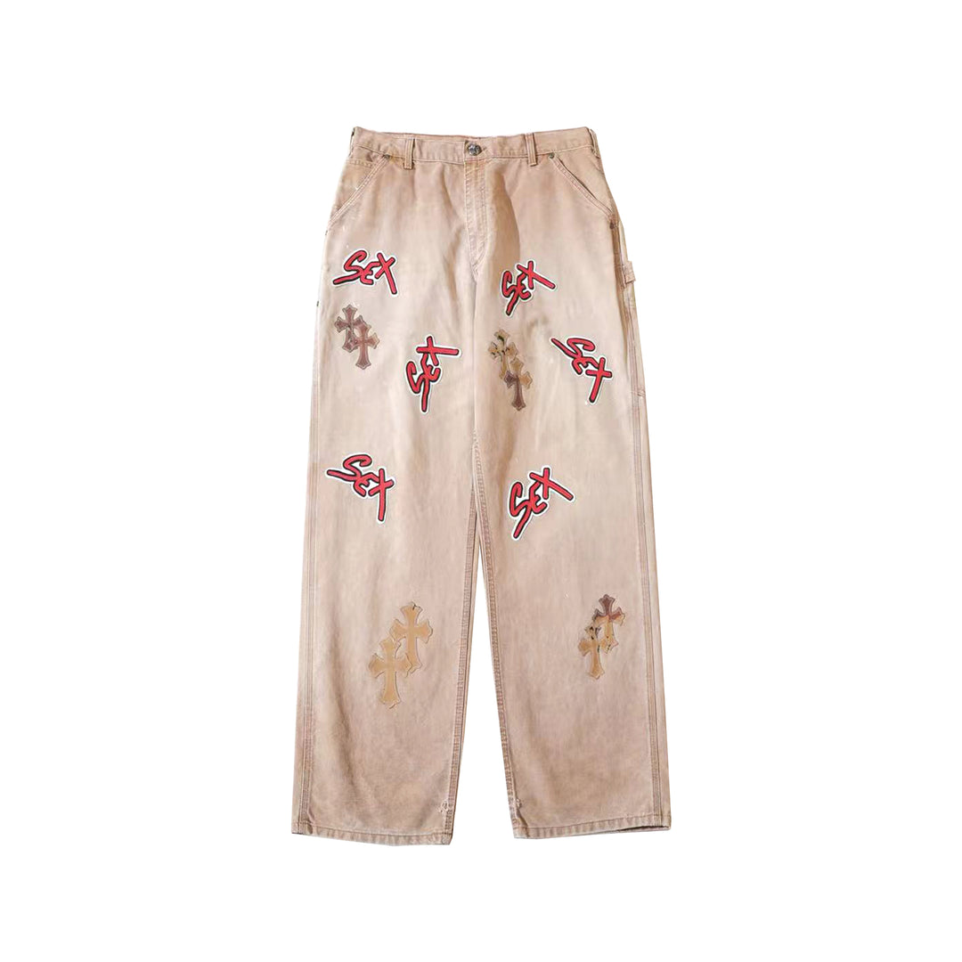 Chrome Hearts Matty Boy Sex Records Carhartt Carpenter Pants