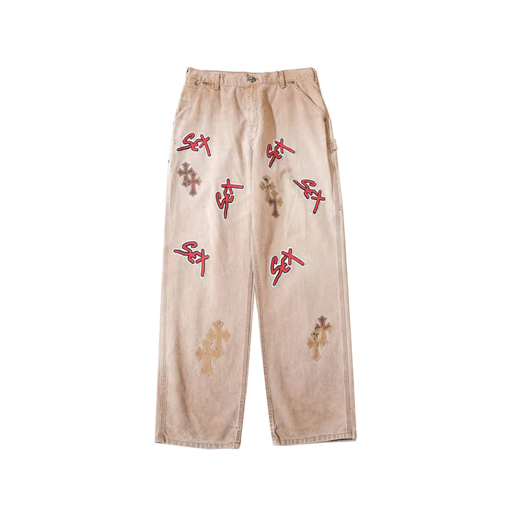 Chrome Hearts Matty Boy Sex Records Carhartt Carpenter Pants