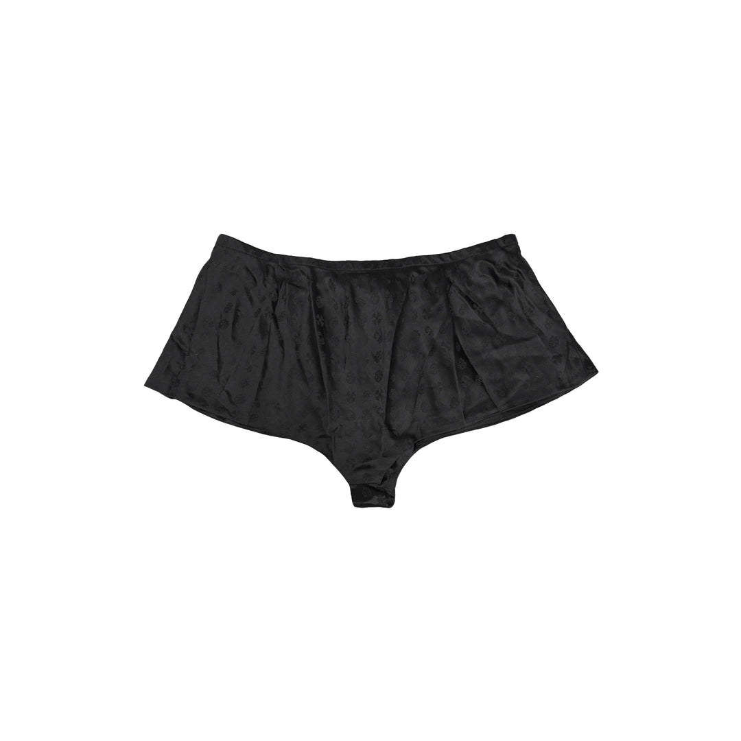 Chrome Hearts Tonal Monogram Cross Silk Shorts