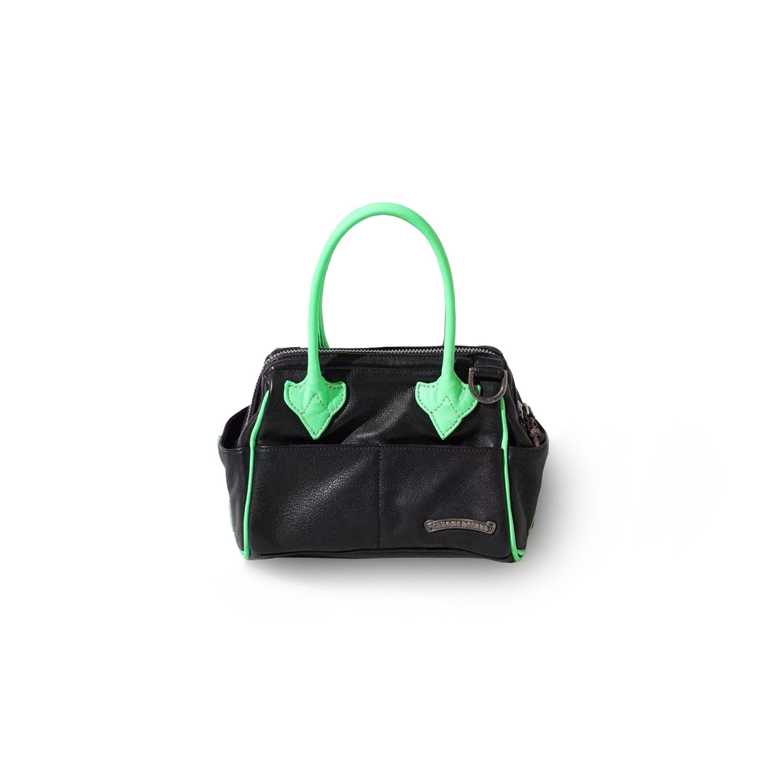 Chrome Hearts Green Mochita Handbag