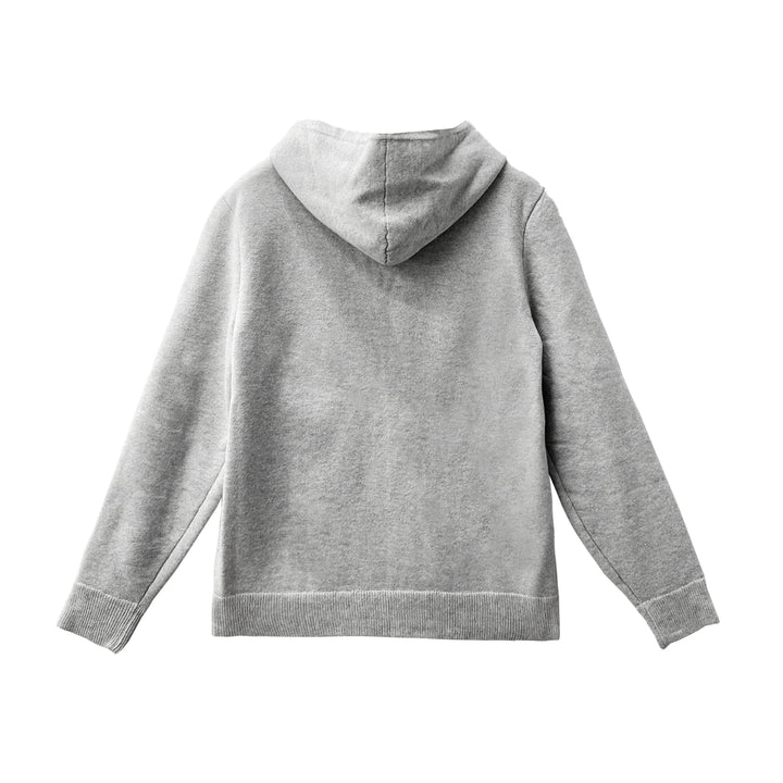 Chrome Hearts Cashmere Embroidered Grey Sweater Pullover Hoodie