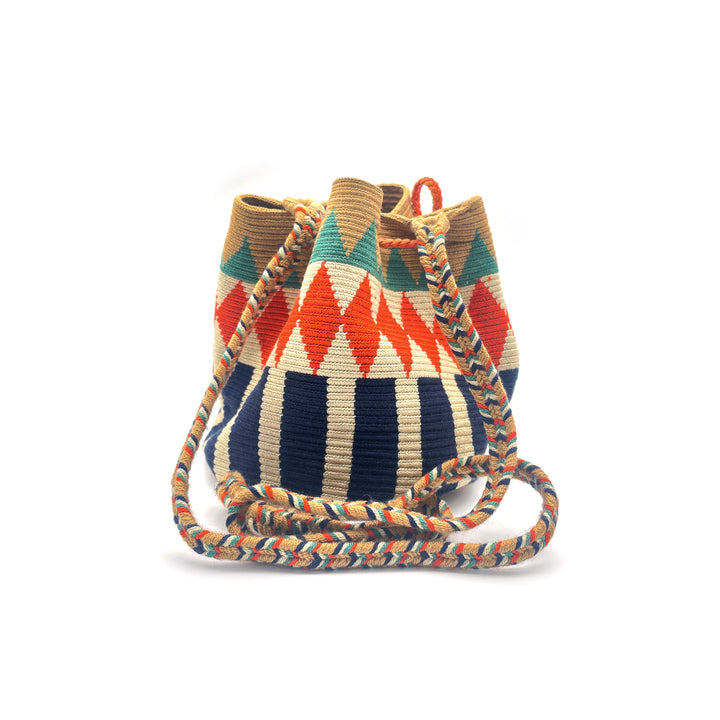 Chrome Hearts Guanabana Muti-Color Cross Patch Bucket Bag