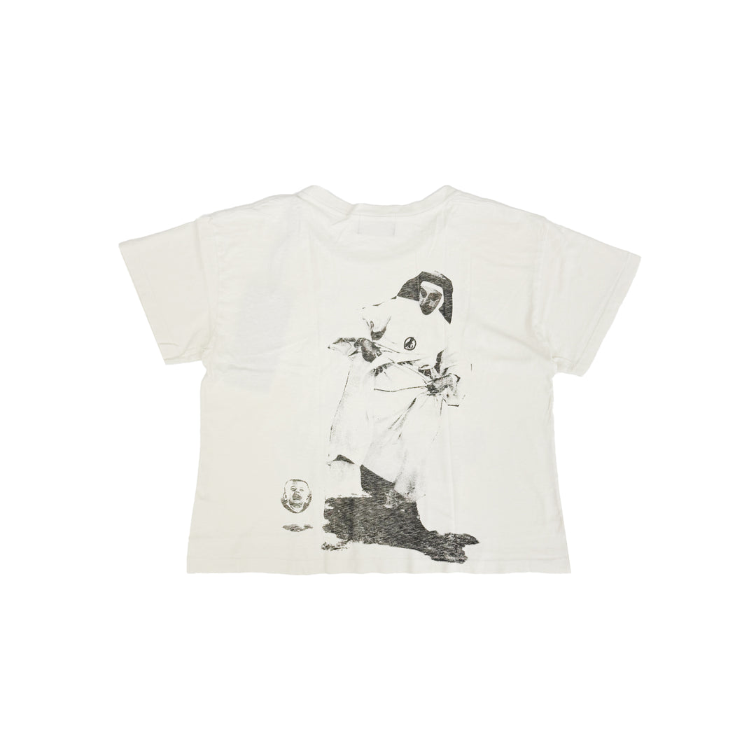Enfants Riches Déprimés Philosophy Of Imperialism Faded White Short Sleeve Tee