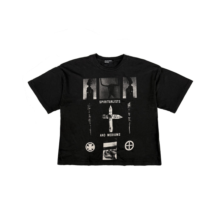 Enfants Riches Déprimés Spiritualists And Mediums Faded Black Short Sleeve Tee
