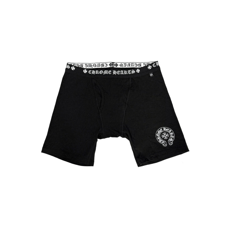 Chrome Hearts Black&White Boxer Brief Shorts