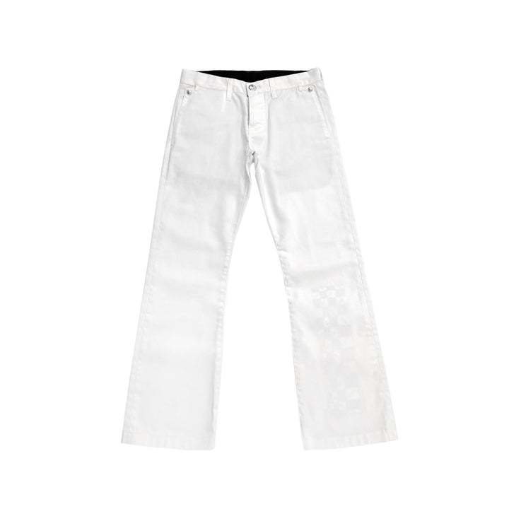 Chrome Hearts Matty Boy 99 Eyes White Chino Pants