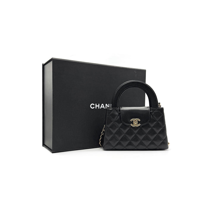 CHANEL 24P Kelly Nano Handle Handbag