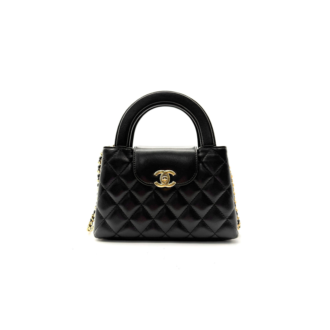 CHANEL 24P Kelly Nano Handle Handbag