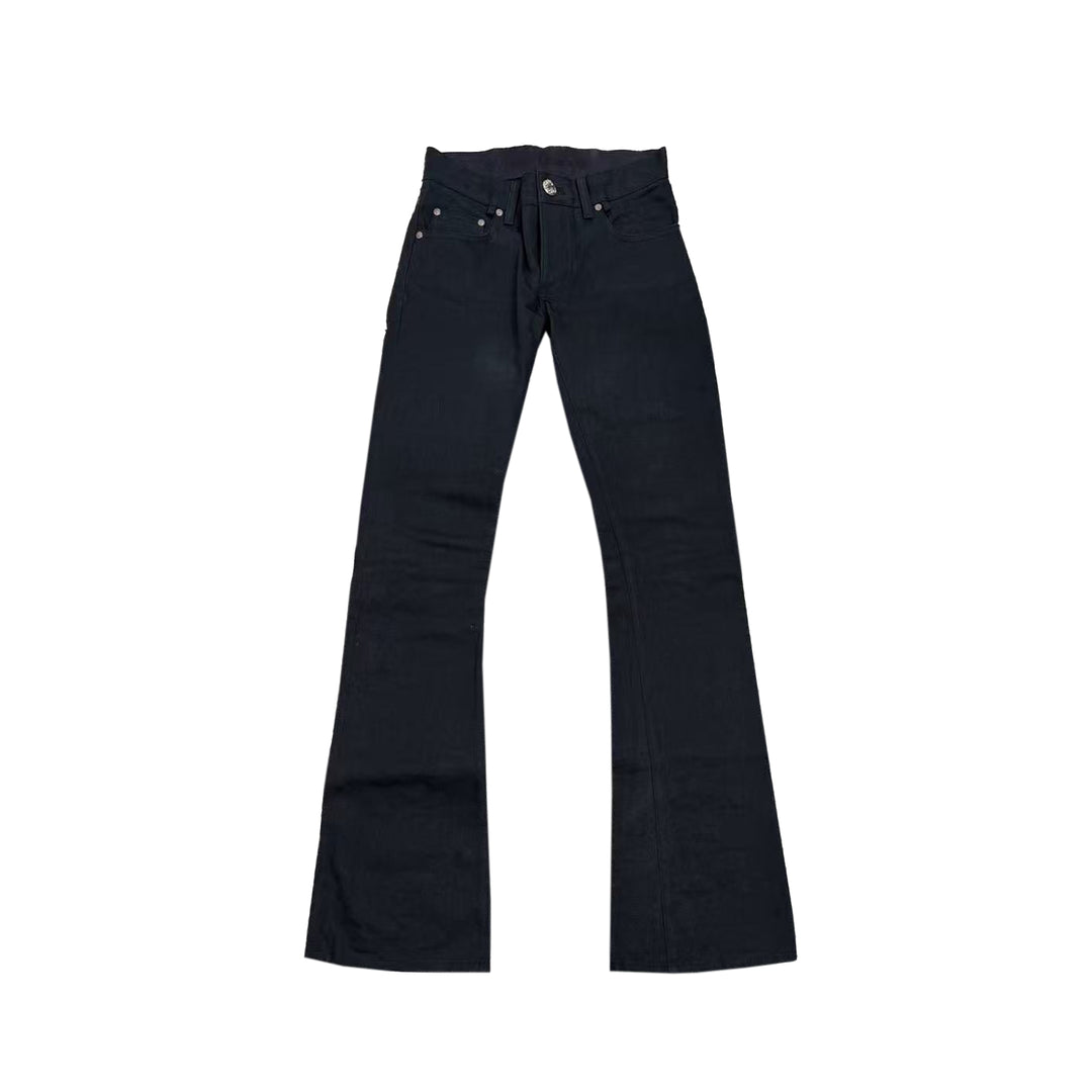 Chrome Hearts Black Flared Pants