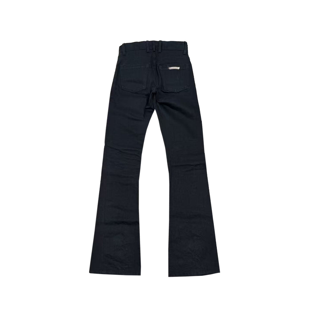 Chrome Hearts Black Flared Pants