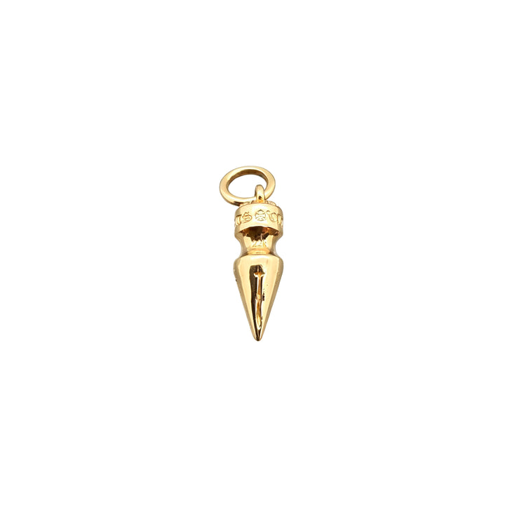 Chrome Hearts 22K Gold Spike Charm Pendant