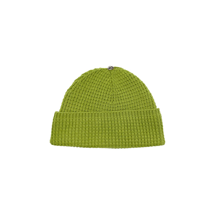Chrome Hearts Hit&Run Cashmere Waffle Thermal Green Beanie