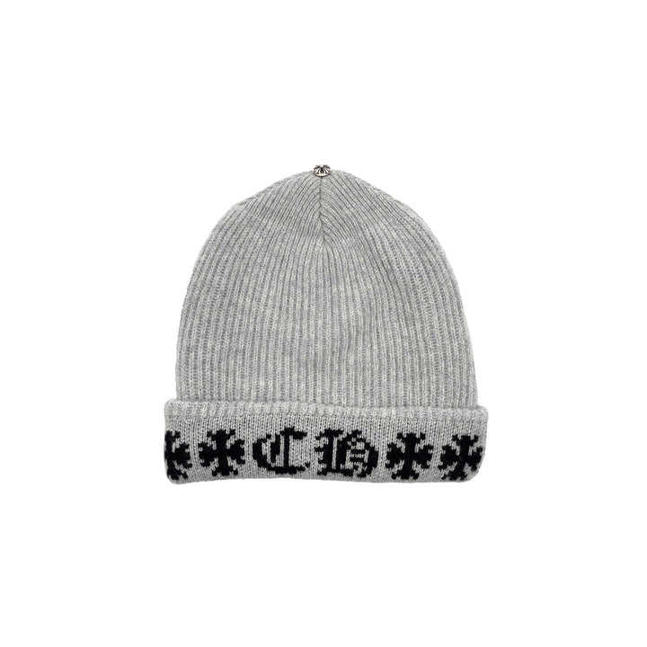 Chrome Hearts Big Daddy Cashmere Grey Beanie