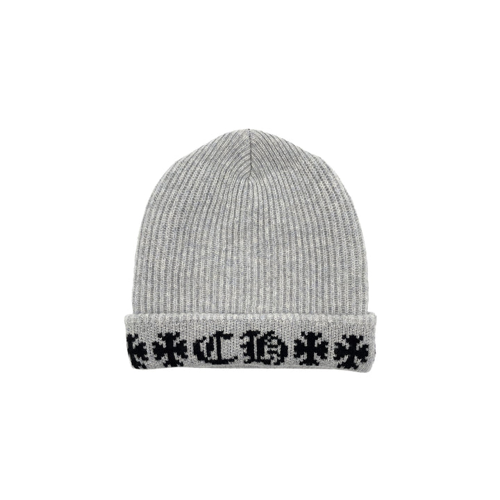 Chrome Hearts Big Daddy Cashmere Grey Beanie