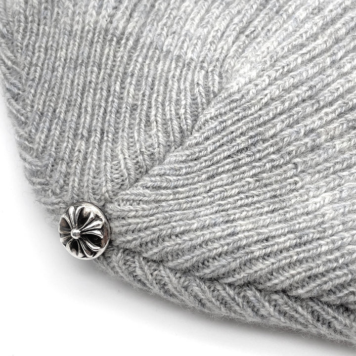 Chrome Hearts Big Daddy Cashmere Grey Beanie