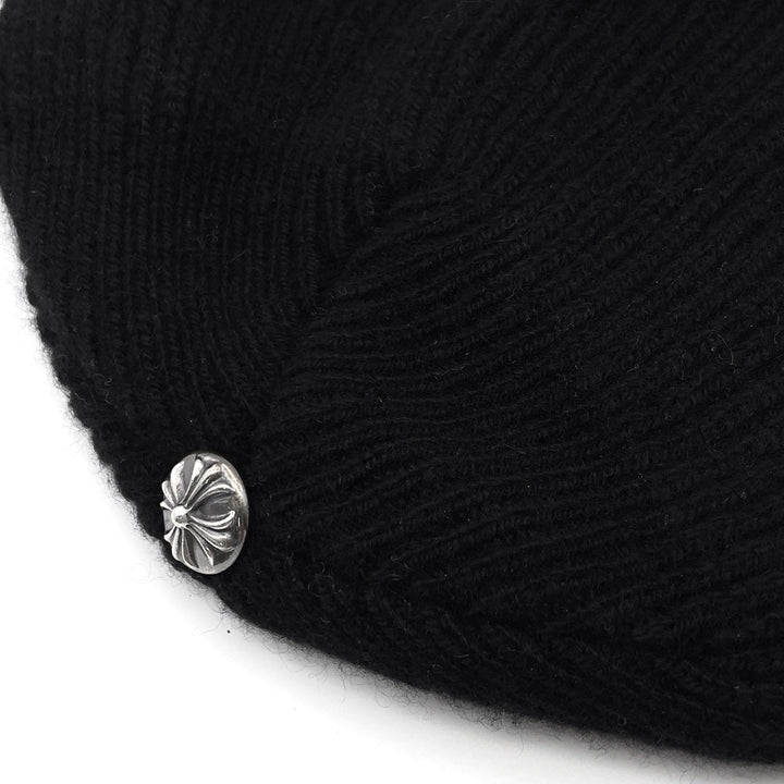 Chrome Hearts Big Daddy Cashmere Black Beanie