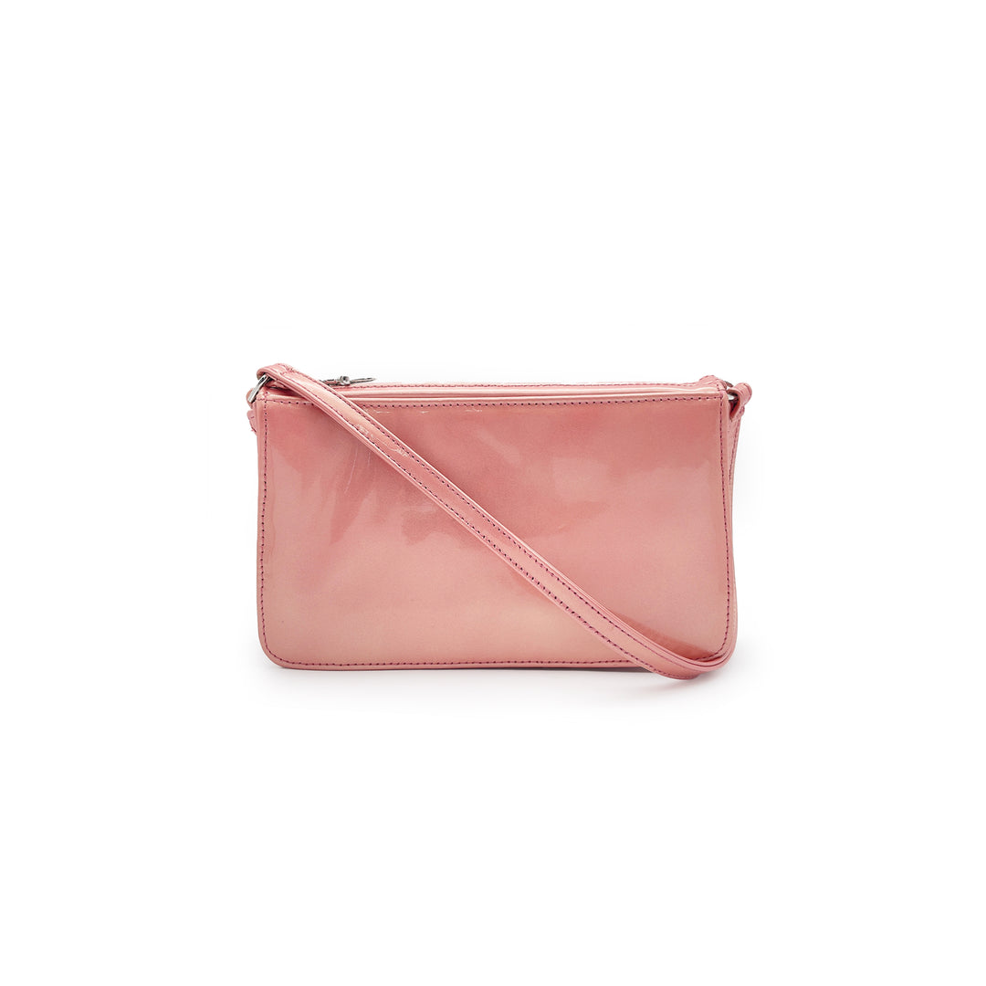 Chrome Hearts The Night Triple Cross Patch Pink Patent Shoulder Bag