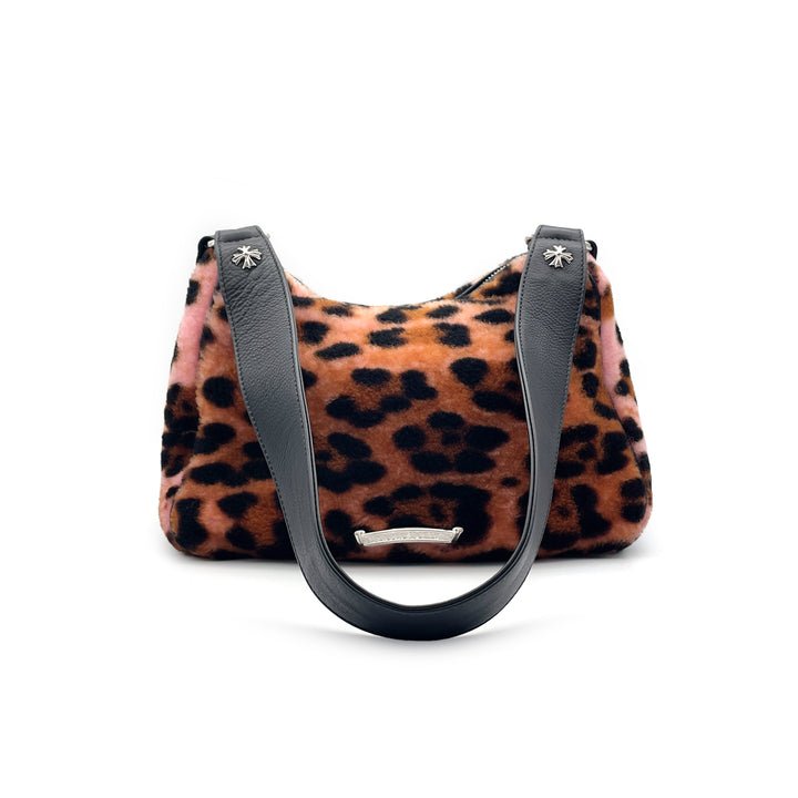 Chrome Hearts Dagger Leopard&Pink Chicken Nugget Bag