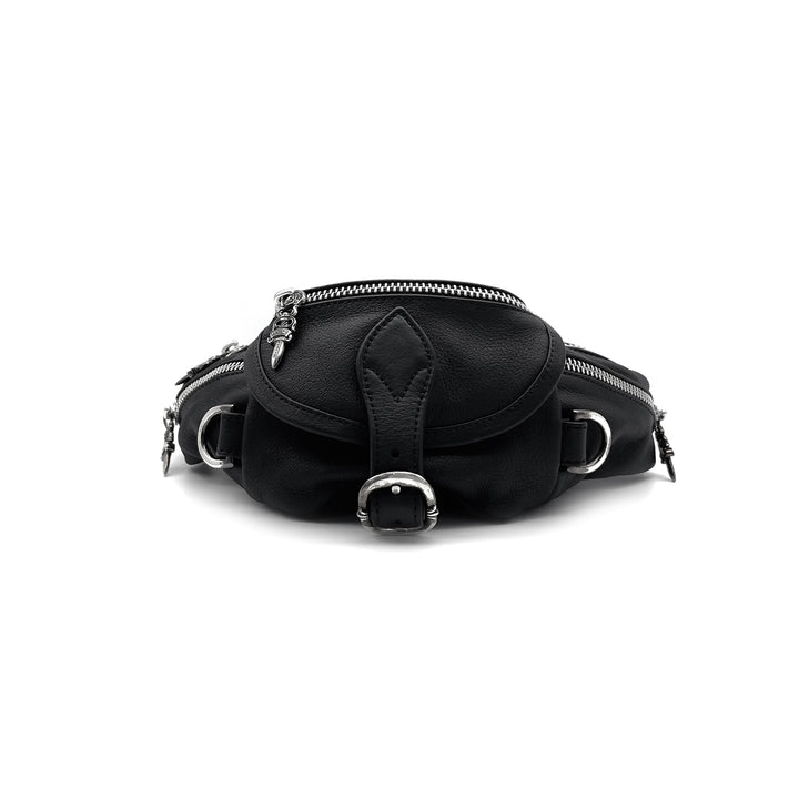 Chrome Hearts Mini Leather Snat Waist Bag