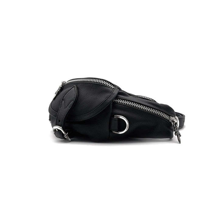 Chrome Hearts Mini Leather Snat Waist Bag