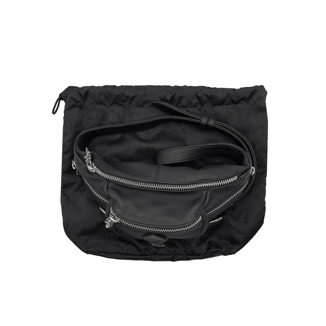 Chrome Hearts Mini Leather Snat Waist Bag