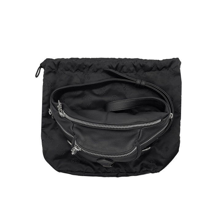 Chrome Hearts Mini Leather Snat Waist Bag