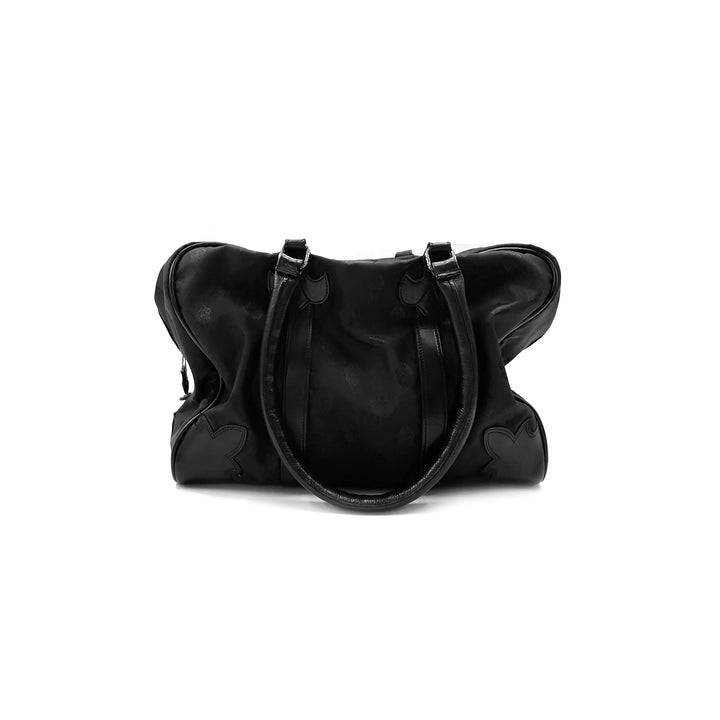 Chrome Hearts Dagger Tonal Monogram Nylon Black Handbag