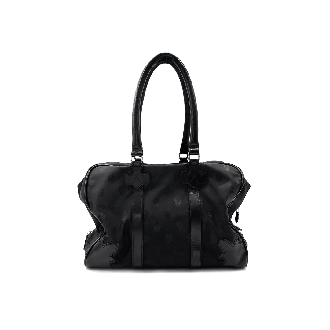 Chrome Hearts Dagger Tonal Monogram Nylon Black Handbag
