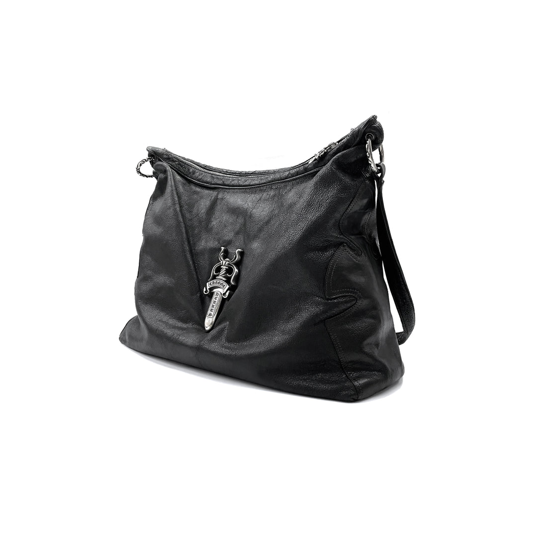 Chrome Hearts Dagger Leather Black Lyon Bag