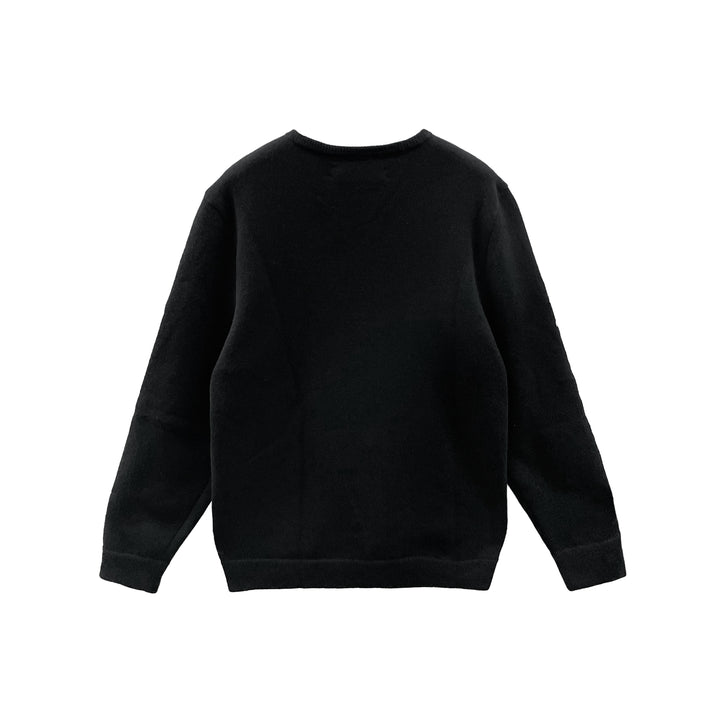Chrome Hearts Embroidered Black Cashmere Sweater