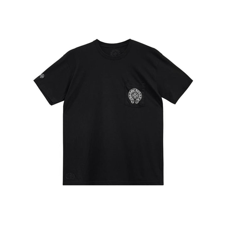 Chrome Hearts Gradient Horseshoe Black Short Sleeve Tee