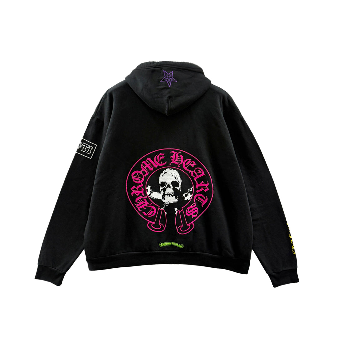 Chrome Hearts Online Exclusive Harris Teeter Foti Black Pullover Hoodie