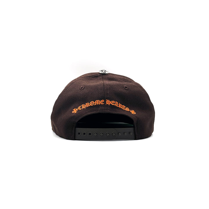 Chrome Hearts CH Embroidered Brown Cap