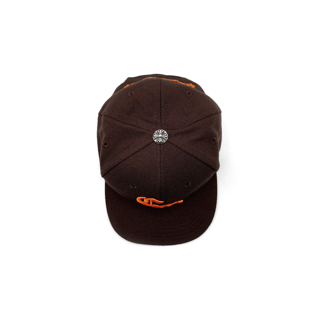 Chrome Hearts CH Embroidered Brown Cap
