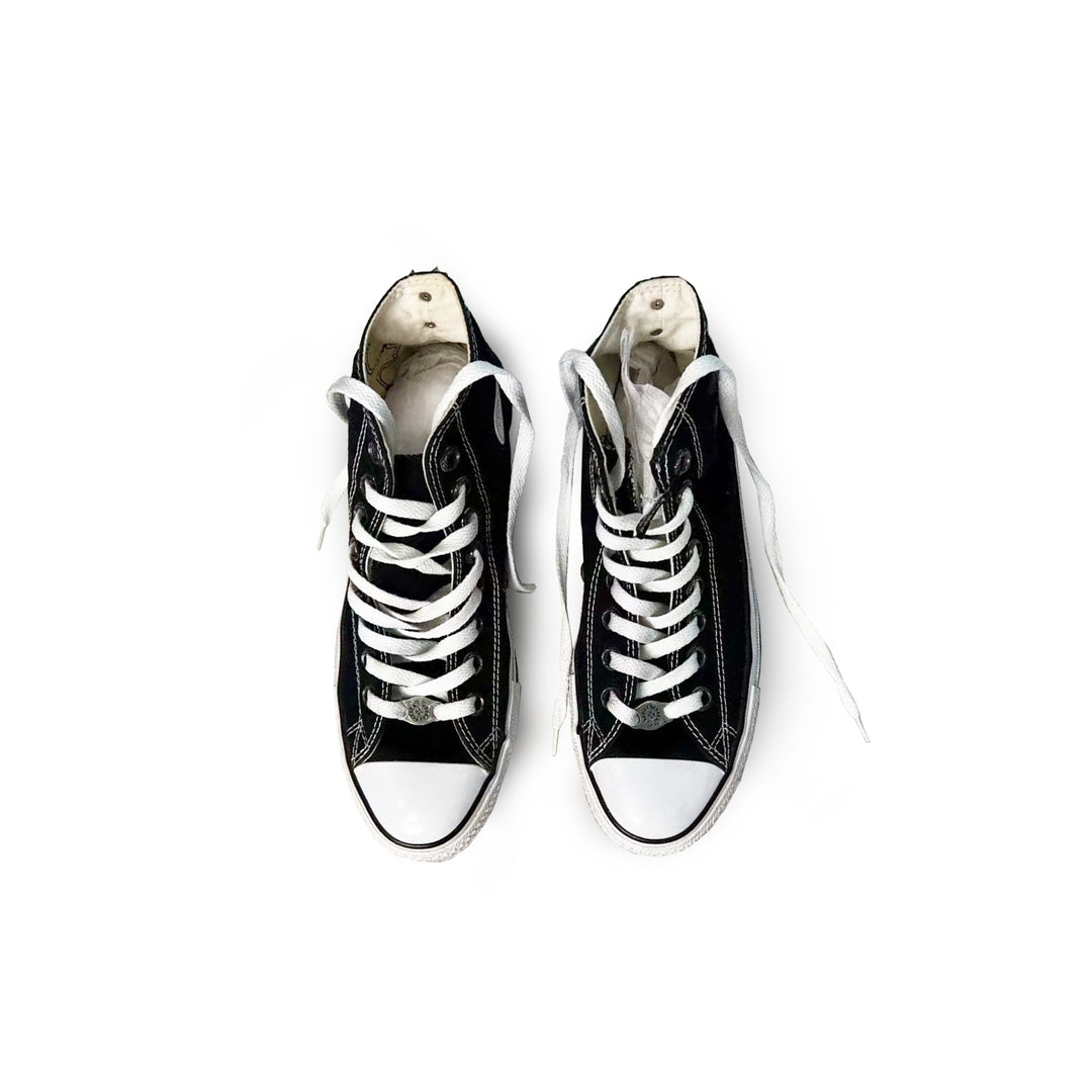Chrome Hearts Converse Cross Patch Silver Spikes Sneakers