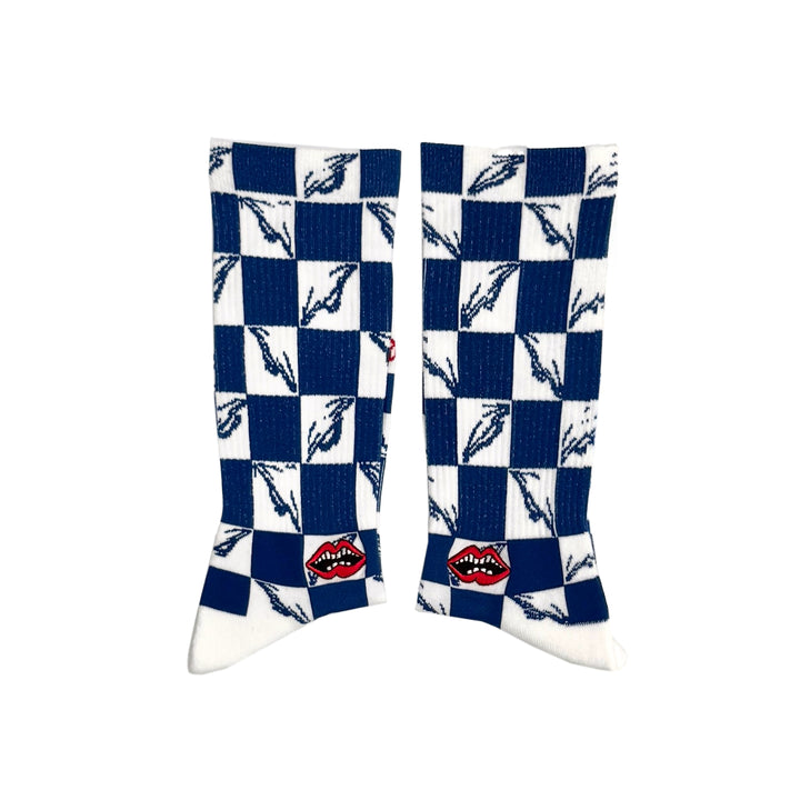 Chrome Hearts Matty Boy 99 Eyes Checkerboard Socks