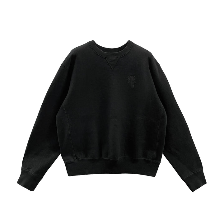 Chrome Hearts Kingfish Vine Dagger Embroidered Black Sweatshirt