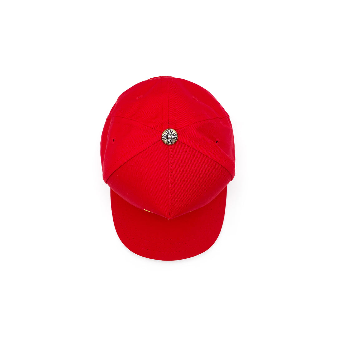 Chrome Hearts CH Embroidered Red Cap