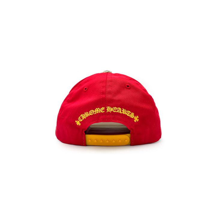 Chrome Hearts CH Embroidered Red Cap