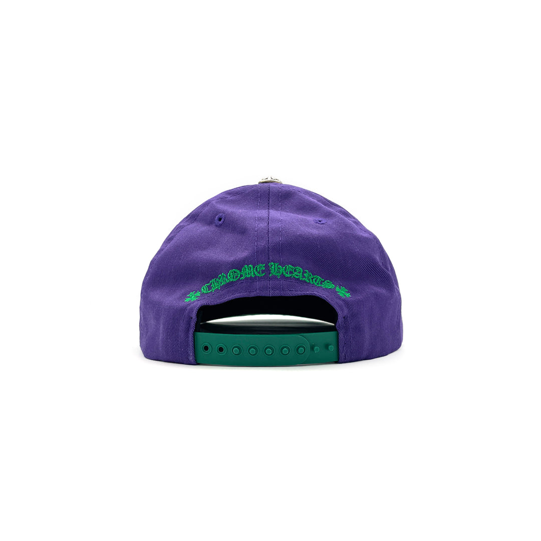 Chrome Hearts CH Embroidered Purple Cap