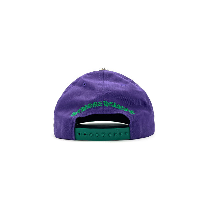 Chrome Hearts CH Embroidered Purple Cap