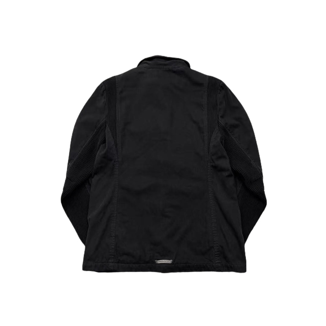 Chrome Hearts Cherry Bomb Pyramid Stud Military M65 Black Jacket
