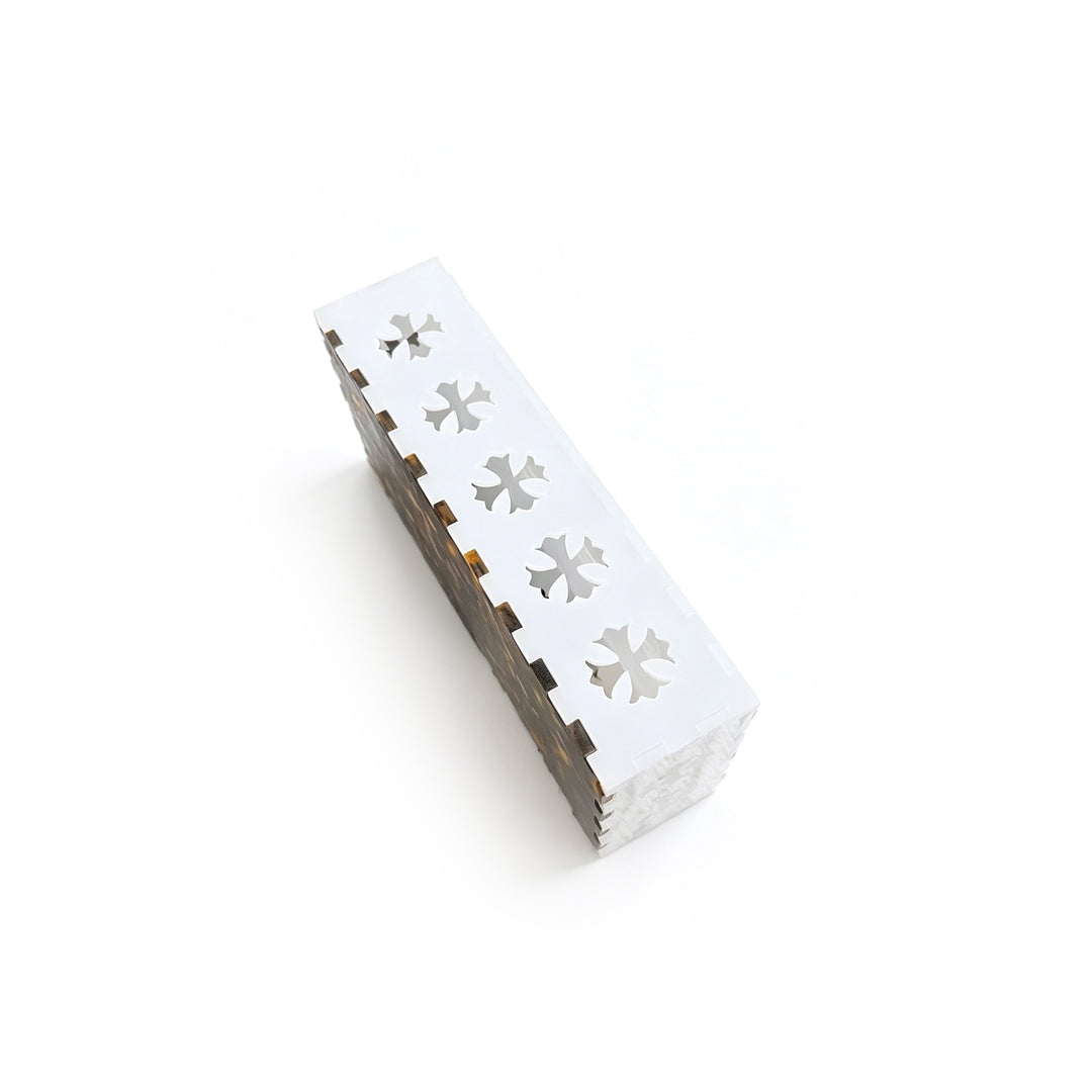 Chrome Hearts RS3 Triple Cross White Tissue Box