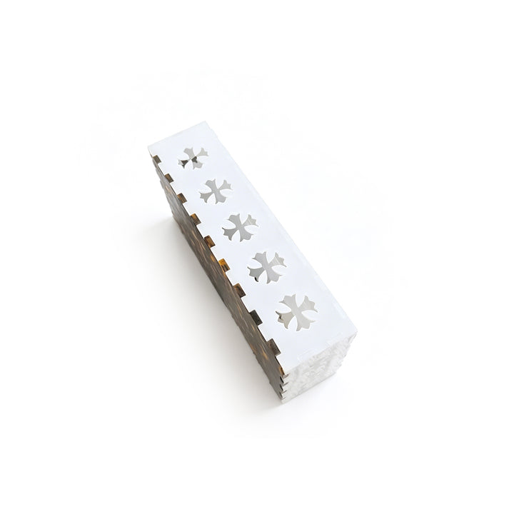 Chrome Hearts RS3 Triple Cross White Tissue Box