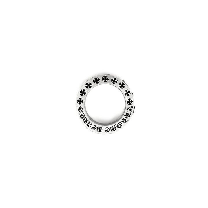 Chrome Hearts Silver F U Plus Cross Spinner Ring