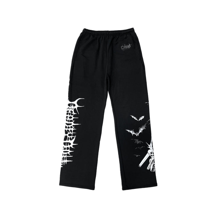 Deadly Dolls Chaos Black Sweatpants