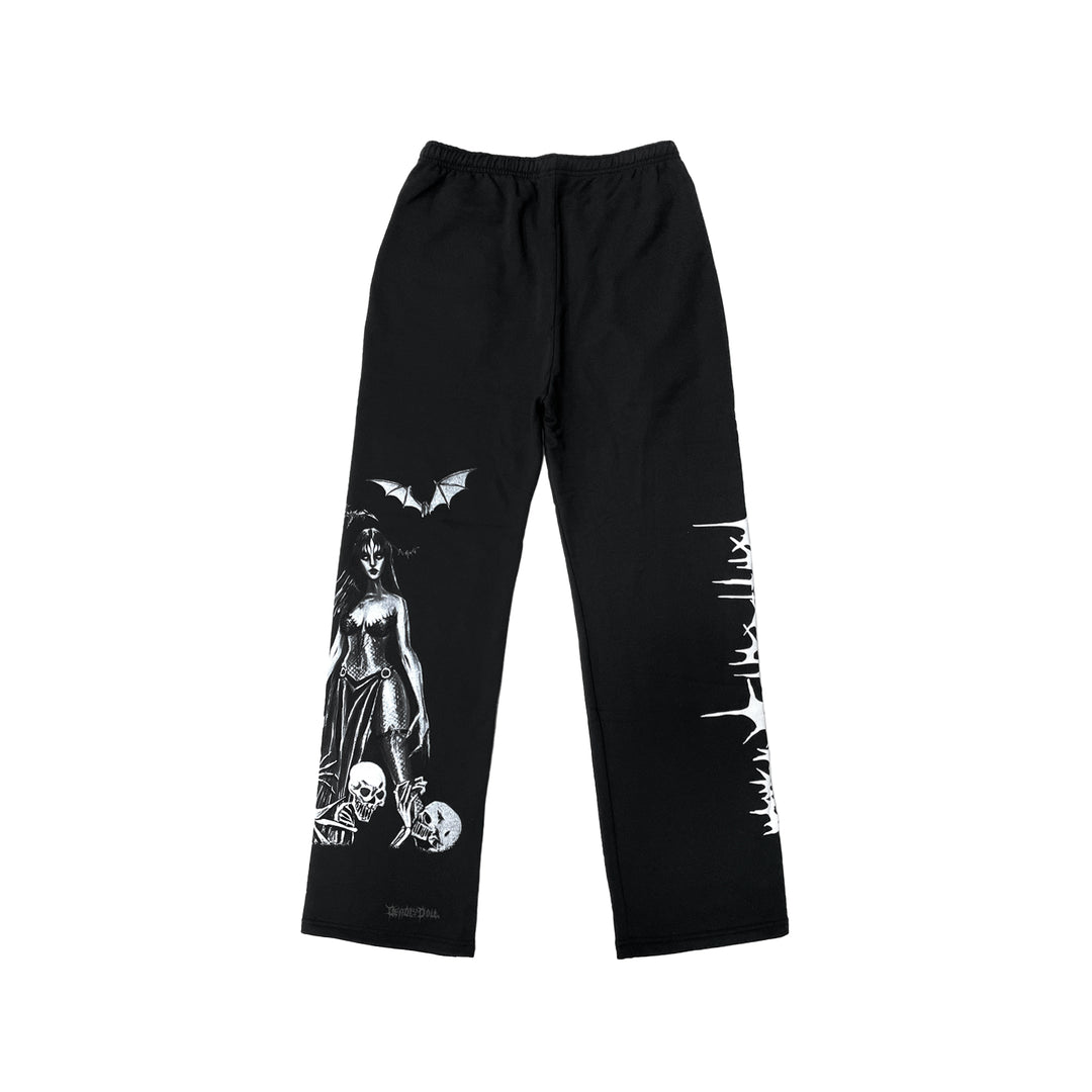 Deadly Dolls Chaos Black Sweatpants