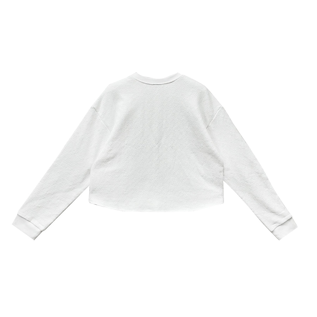Chrome Hearts White Cross Tonal Sweatshirt