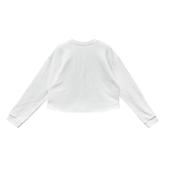 Chrome Hearts White Cross Tonal Sweatshirt