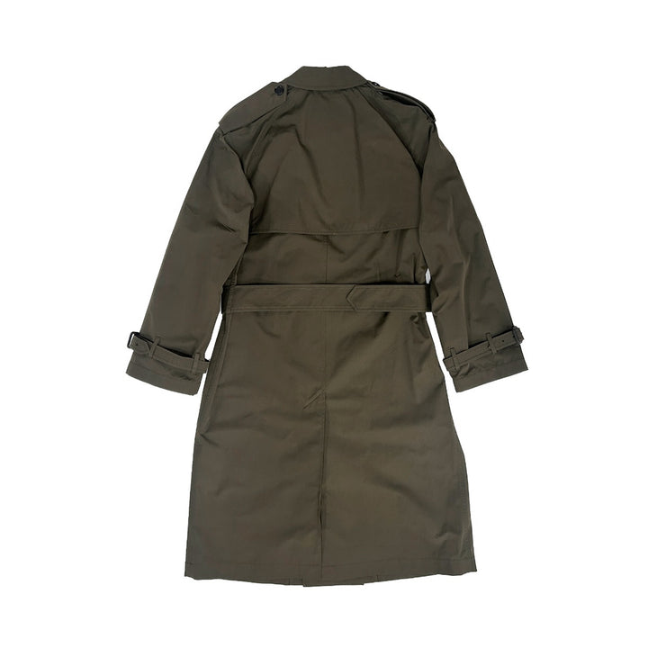 BURBERRY Khaki M Rw D Breasted Coat